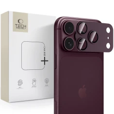 Захисне скло для камери Tech-Protect Camfull Fit+ для iPhone 18 Pro Burgundy (5906302399505)