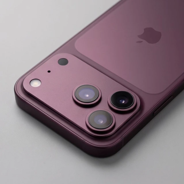 Захисне скло для камери Tech-Protect Camfull Fit+ для iPhone 18 Pro Burgundy (5906302399505)