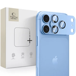 Захисне скло для камери Tech-Protect CamFull Fit+ для iPhone 18 Pro Light Blue (5906302399529)
