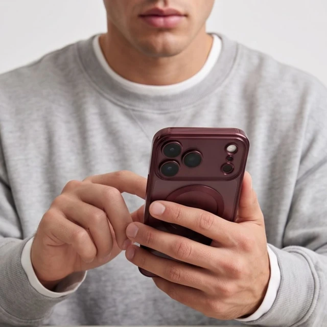 Чохол Tech-Protect MagFlex для iPhone 18 Pro Max | 17 Pro Max Shiny Burgundy (5906302399574)