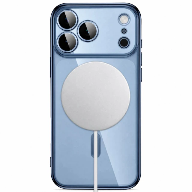 Чохол Tech-Protect MagFlex MagSafe для iPhone 18 Pro Max | 17 Pro Max Shiny Light Blue (5906302399598)