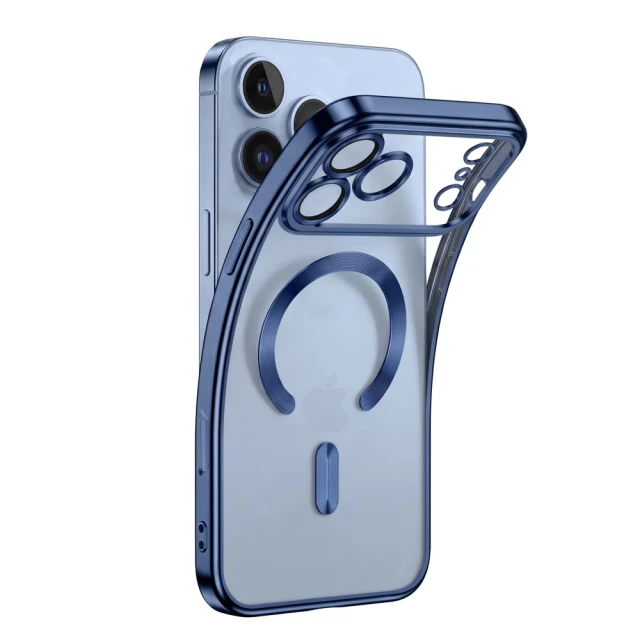 Чохол Tech-Protect MagFlex MagSafe для iPhone 18 Pro Max | 17 Pro Max Shiny Light Blue (5906302399598)