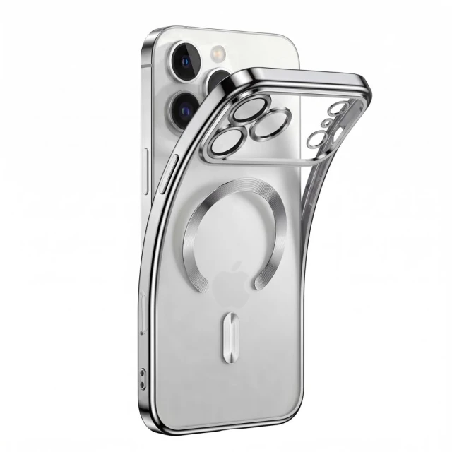 Чохол Tech-Protect MagFlex для iPhone 18 Pro | 17 Pro Shiny Silver (5906302399604)