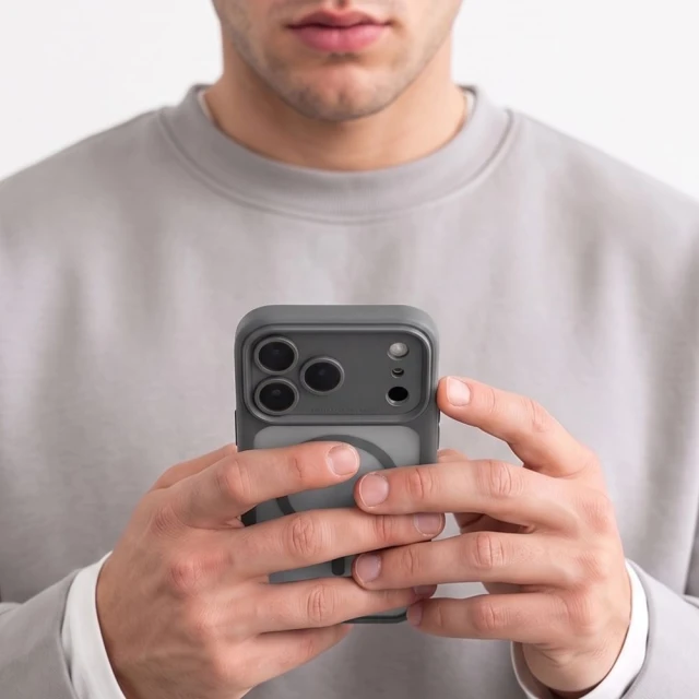 Чехол Tech-Protect Magpeak CC для iPhone 18 Pro Max | 17 Pro Max Matte Titanium (5906302399697)