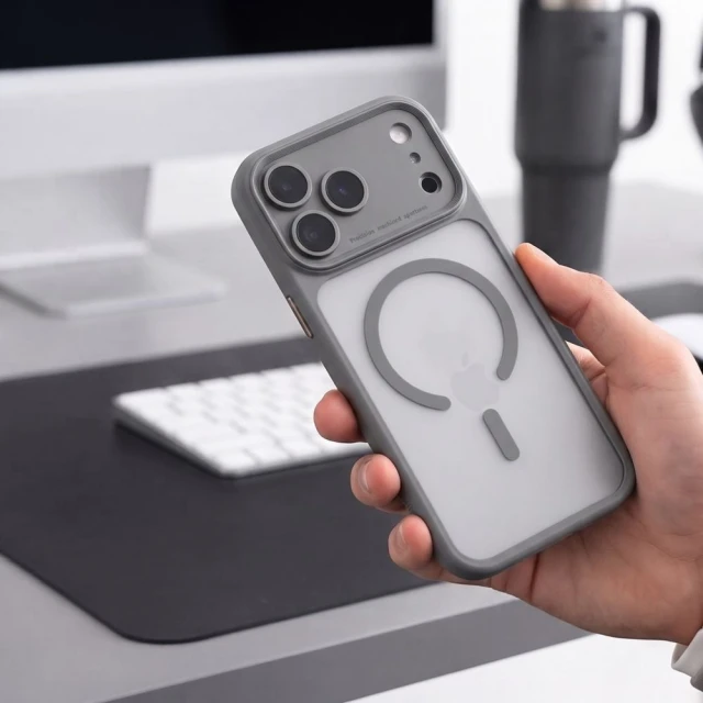 Чехол Tech-Protect Magpeak CC для iPhone 18 Pro Max | 17 Pro Max Matte Titanium (5906302399697)