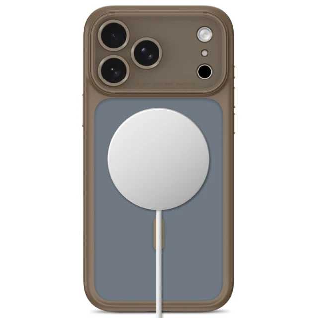 Чехол Tech-Protect MagPeak MagSafe для iPhone 18 Pro Matte Dark Taupe | 17 Pro (5906302399703)