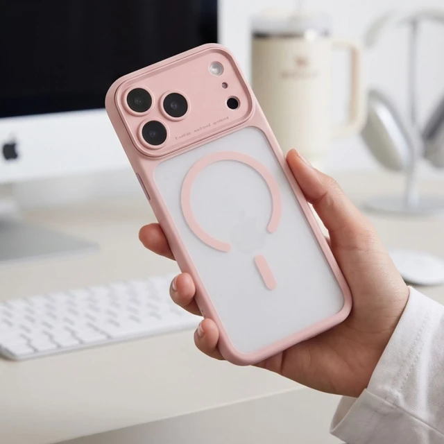 Чохол Tech-Protect MagPeak для iPhone 18 Pro Max | 17 Pro Max Matte Pink (5906302399734)