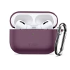 Чохол Tech-Protect Silicone Hook для AirPods Pro 3 Burgundy (5906302399741)