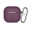 Чехол Tech-Protect Silicone Hook для AirPods 4 | 5 Burgundy (5906302399758)