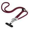 Аксесуар Tech-Protect C10S Rope Crossbody & Wrist Burgundy (5906302399765)