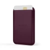 Магнітний картхолдер Tech-Protect CH01 MagWallet MagSafe Burgundy (5906302399796)