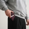 Магнітний картхолдер Tech-Protect CH01 MagWallet MagSafe Burgundy (5906302399796)