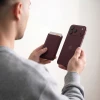 Магнітний картхолдер Tech-Protect CH01 MagWallet MagSafe Burgundy (5906302399796)