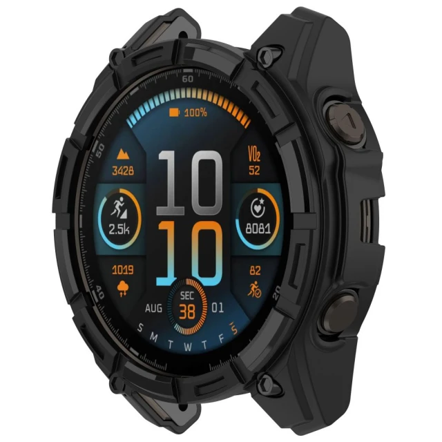 Чохол Tech-Protect Defense Air для Garmin Fenix 9 47mm Black (5906302399826)