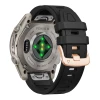Ремінець Tech-Protect Silicone для Garmin Fenix 9 Pro | 9 | 8 | 7S | 6S Pro | 6S | 5S Plus | 5S (43 mm) Black (5906302399864)