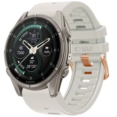Ремешок Tech-Protect Silicone для Garmin Fenix 9 Pro | 9 | 8 | 7S | 6S Pro | 6S | 5S Plus | 5S (43 mm) Grey (5906302399871)