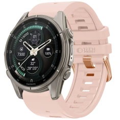 Ремешок Tech-Protect Silicone для Garmin Fenix 9 Pro | 9 | 8 | 7S | 6S Pro | 6S | 5S Plus | 5S (43 mm) Pink (5906302399888)
