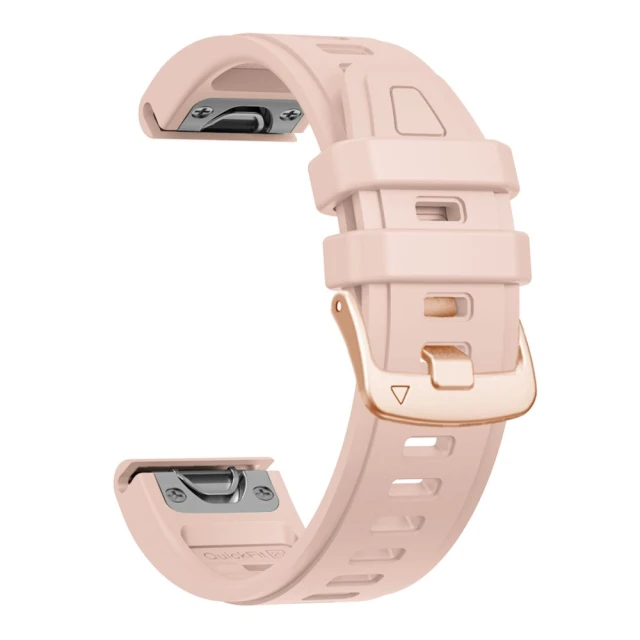 Ремінець Tech-Protect Silicone для Garmin Fenix 9 Pro | 9 | 8 | 7S | 6S Pro | 6S | 5S Plus | 5S (43 mm) Pink (5906302399888)