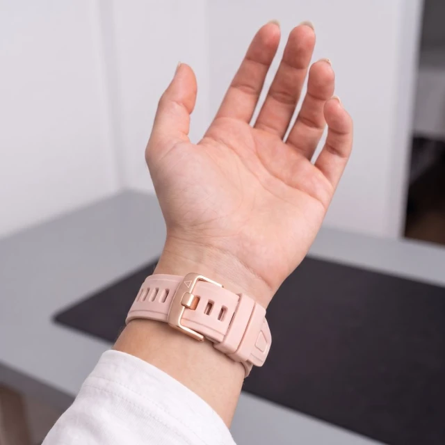 Ремінець Tech-Protect Silicone для Garmin Fenix 9 Pro | 9 | 8 | 7S | 6S Pro | 6S | 5S Plus | 5S (43 mm) Pink (5906302399888)