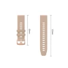 Ремінець Tech-Protect Silicone для Garmin Fenix 9 Pro | 9 | 8 | 7S | 6S Pro | 6S | 5S Plus | 5S (43 mm) Brown (5906302399895)