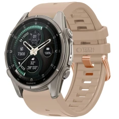 Ремешок Tech-Protect Silicone для Garmin Fenix 9 Pro | 9 | 8 | 7S | 6S Pro | 6S | 5S Plus | 5S (43 mm) Brown (5906302399895)