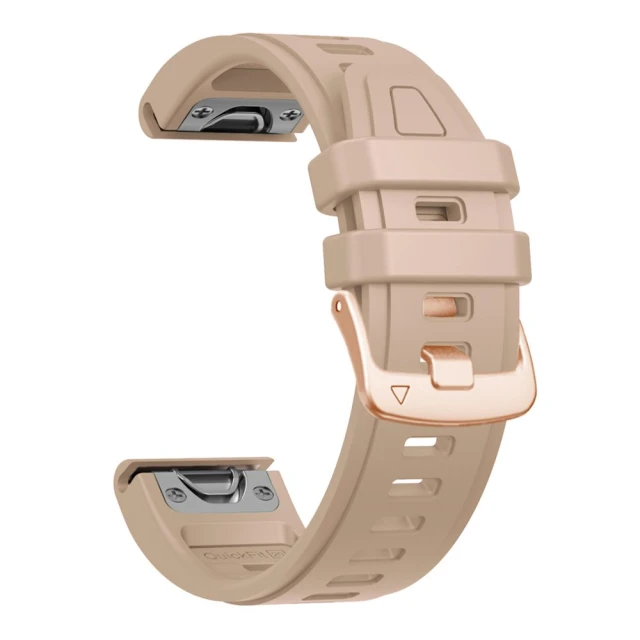 Ремінець Tech-Protect Silicone для Garmin Fenix 9 Pro | 9 | 8 | 7S | 6S Pro | 6S | 5S Plus | 5S (43 mm) Brown (5906302399895)