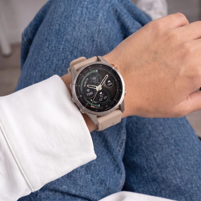 Ремінець Tech-Protect Silicone для Garmin Fenix 9 Pro | 9 | 8 | 7S | 6S Pro | 6S | 5S Plus | 5S (43 mm) Brown (5906302399895)