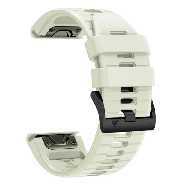 Ремінець Tech-Protect Silicone для Garmin Fenix 9 Pro | 9 | 8 Pro | 8 | E | 7 | 6 Pro | 6 | 5 47 mm Stone Grey (5906302399918)