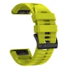 Ремешок Tech-Protect Silicone для Garmin Fenix 9 Pro | 9 | E | 8 Pro | 8 | 7 | 6 Pro | 6 | 5 (51 mm) Yellow (5906302399963)