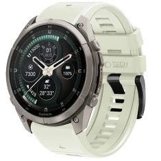 Ремінець Tech-Protect Silicone для Garmin Fenix 9 Pro | 9 | E | 8 Pro | 8 | 7 | 6 Pro | 6 | 5 (51 mm) Grey (5906302399970)