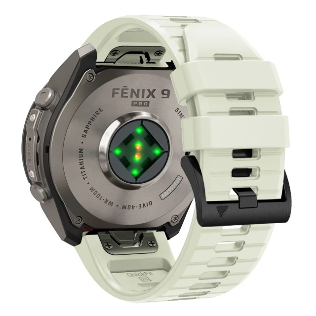 Ремінець Tech-Protect Silicone для Garmin Fenix 9 Pro | 9 | E | 8 Pro | 8 | 7 | 6 Pro | 6 | 5 (51 mm) Grey (5906302399970)