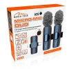 Мікрофонна радіосистема Media-Tech Micro-Mic Duo MT416 2 петличних мікрофони (5906453104164)