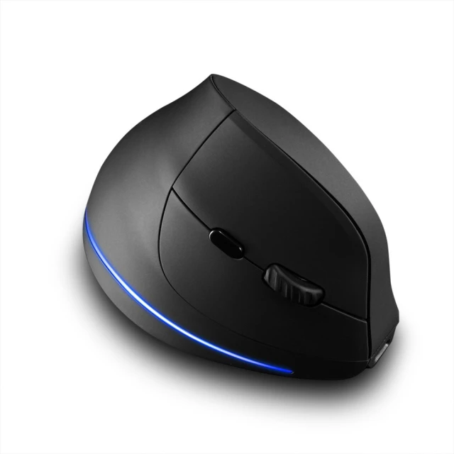 Мышь Media-Tech Vertic вертикальная беспроводная оптическая RF Black (5906453111230)