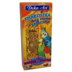 Ласощі для папуг Dako-Art Smakoszka яєчні 0,25 кг (5906554351108)