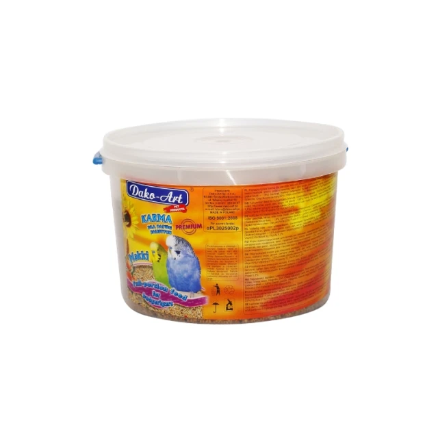 Корм для хвилястих папуг Dako-Art Makki 3 л (5906554351269)