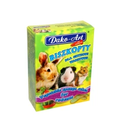 Лакомство для грызунов Dako-Art Бисквит овощной (5906554353812)