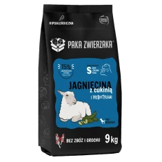 Сухий корм для собак PAKA ZWIERZAKA Seventh Heaven з ягням і цукіні S 9 кг (5906638169407)