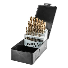 Сверла для металла Neo Tools HSS-TiN 1.0-13.0 мм набор 25 шт (57-200)