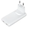 Мережевий зарядний пристрій Akyga AK-CH-32 2x USB-C (5906708750689)
