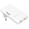 Мережевий зарядний пристрій Akyga AK-CH-32 2x USB-C (5906708750689)