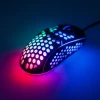 Дротова комп'ютерна миша ART AM-99 USB A 6400 dpi з підсвічуванням Black (5906721170525)
