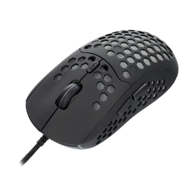 Дротова комп'ютерна миша ART AM-99 USB A 6400 dpi з підсвічуванням Black (5906721170525)