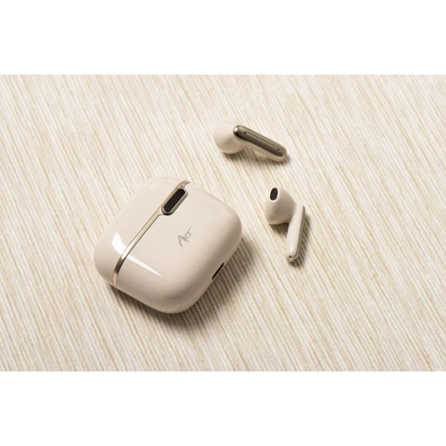 Бездротові навушники ART AP-TW-B4W TWS з док-станцією USB C White (5906721170884)