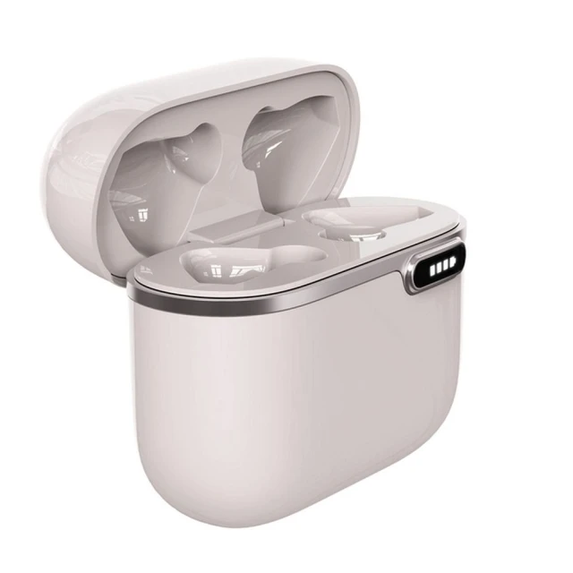 Бездротові навушники ART AP-TW-B4W TWS з док-станцією USB C White (5906721170884)
