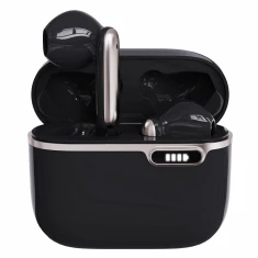 Навушники бездротові Art TWS AP-TW-B4B з док-станцією USB C Black (5906721170891)
