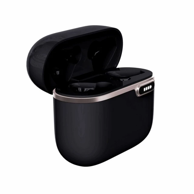 Наушники беспроводные Art TWS AP-TW-B4B с док-станцией USB C Black (5906721170891)