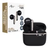 Наушники беспроводные Art TWS AP-TW-B4B с док-станцией USB C Black (5906721170891)