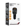 FM-трансмітер Art FM-57 Bluetooth 5.0 + 2 x USB A QC3.0 Black (5906721172086)
