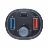 FM-трансмітер ART FM-73 Bluetooth 5.0 USB A QC3.0 + Type C 30W Black (5906721172093)