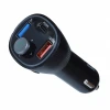FM-трансмітер ART FM-73 Bluetooth 5.0 USB A QC3.0 + Type C 30W Black (5906721172093)